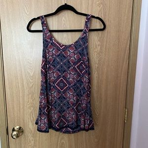 Low back tank